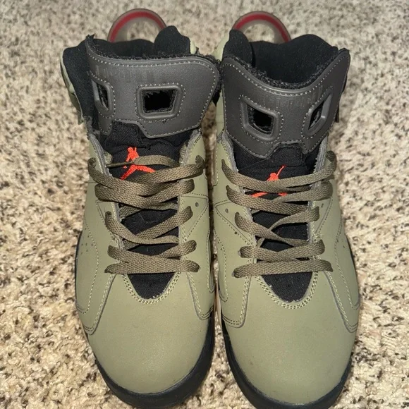 Travis Scott x Air Jordan 6 Retro GS “Olive”